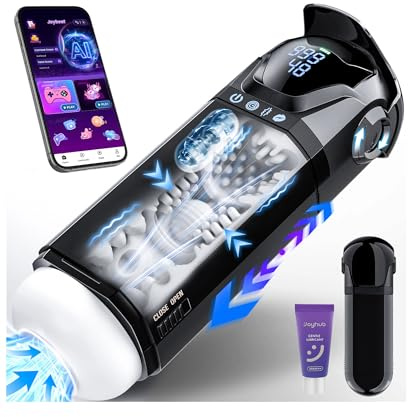 PRONFANS Sex Spielzeug für die Männer Masturbator, 9 Saugen & Stöße & Vibratorensets Pussy Masturbieren für Männer Penispumpe, APP Taschenmuschi Sexspielzeug Masturbatoren Toys Erotische Scherzartikel