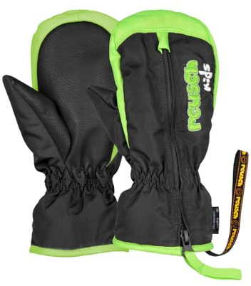 Reusch Ben Mitten warme, Winddichte und atmungsaktive Winterhandschuhe Fäustlinge Kinder Babys Kleinkinder Mädchen Jungen für Alltag Schlittenfahren Schnee