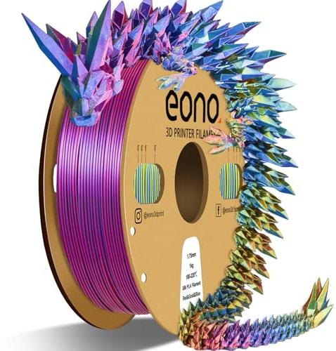 Eono Seide-PLA-Filament 1,75 mm Dreifarbig 1 kg
