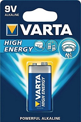 Varta High Energy Alkali Mangan 9V-Block Batterie