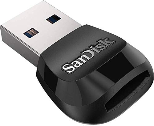 SanDisk MobileMate USB 3.0 Kartenleser (Für microSD Speicherkarten, kompaktes und robustes Design, abwärtskompatibel mit USB 2.0, 170 MB/s Übertragung)