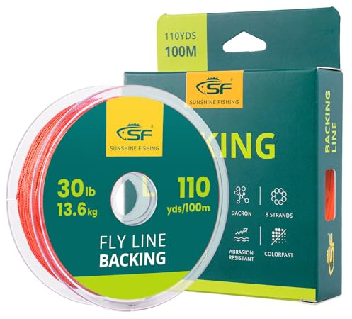 SF Fly Fishing Dacron Geflochtenes Backing 20LB 30LB