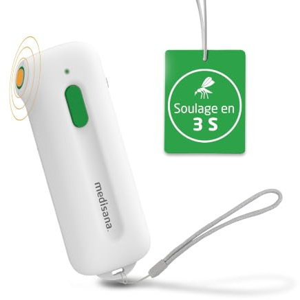 Medisana IB 100 Insektenstichheiler, Stichheiler, Mückenstich Hitzestift | Behandlung von Insektenstichen und -bissen, bei Juckreiz & Schwellungen, Anti Mücken Reise- und Campinggadget, ohne Chemie