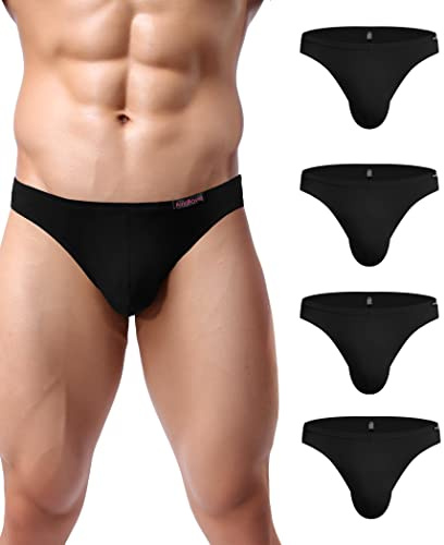 Avidlove Herren Unterwäsche 4er Pack, Slips Micro Modal - seidenweich Unterhose
