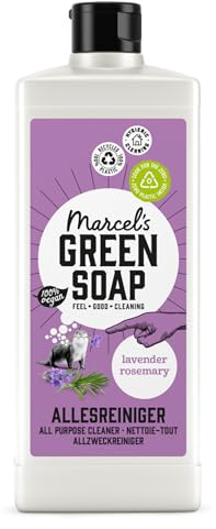 Marcel's Green Soap - Allzweckreiniger Lavendel & Rosmarin - Mikroplastikfreie Formel - Vegan - 100% recycelte Plastikflasche - 750 ml