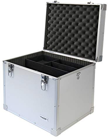 HMF 14802-02 Putzbox, Alu Aufbewahrungsbox, Universalkoffer, 41 x 33 x 36 cm