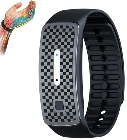 Ultraschall Armband, Schwarz Mückenschutz Armband,Ultraschall Mückenschutz Armband,für Erwachsene Kinder Outdoor Tragbare Antimückenarmband for Adults, Children