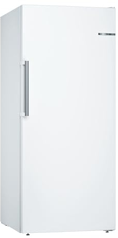 Bosch GSN51AWCV Serie 6 Freistehender Gefrierschrank, 161 x 70 cm, 175 kWh pro Jahr, Weiß, 290 L, XXL Größe, LED Beleuchtung, VarioZone, NoFrost, Rechtsanschlag