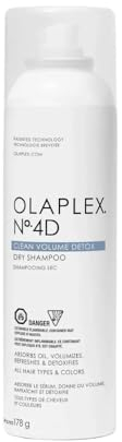 Olaplex Nº.4D Clean Weightless Volume Healthy Scalp Dry Shampoo: Absorbs Oils & Neutralizes Odor | No Powdery Residue | For Coily, Curly, Straight, and Wavy, 178 g / 6.3 Oz.