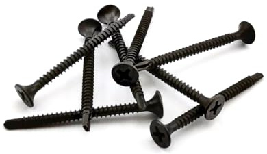 200x Gips-Metall Schnellbauschrauben Trockenbauschrauben Rigipsschrauben 3.5 x 35