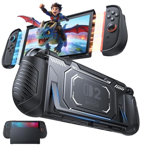 FASTSNAIL Schutzhülle für Nintendo Switch 2 für Joycon 2, Case Hülle für Switch 2 Controller, Abnehmbare JoyCon2-Schutzhülle