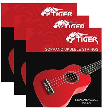 TIGER Ukulele Saiten – Pack von 3