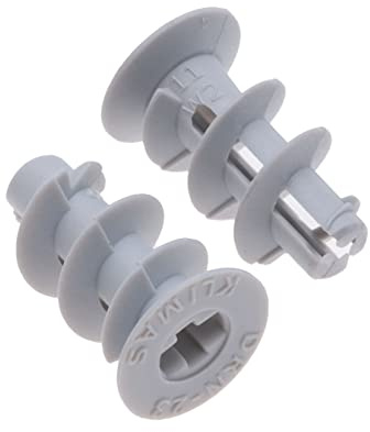 Driva Gipskartondübel von Keple, 50 Stück 15mm x 23mm Nylonstecker, Trockenbau-Befestigungen, Gipsdübel, Hohlraumdübel, Kunststoffbefestigungen -Anker einschrauben für Regale, Kleiderbügel, Möbel
