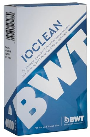 BWT IOCLEAN Reinigungstabletten, 4 Stück, für Perla Wasserenthärter | Wartungstabletten für Perla, Perla One, Home, Seta, Hybrid, Entfernt Ablagerungen & Biofilm, Für hygienische Anlagenpflege