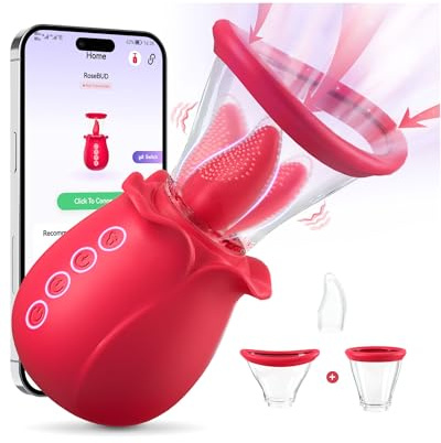 Vibration für frauen Vibrator, klitoris Stimulator für Sie Vibratorensets für Frauen Klitoris 3Saugstärken 7Leckenmodus,Sex Toyset Damen Sex Spielzeug für Die Frau Sex Spielzeug für Die Paare