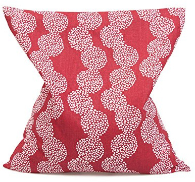 GRÜNSPECHT Kirschkern-Kissen 19x19cm, Wärmekissen für Nacken, Bauch & Rücken, Bezug aus 100% Baumwolle, für Mikrowelle & Backofen, rot (100-V5)