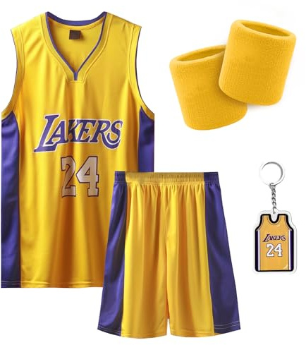 Pardofelis Basketball Trikot für Herren, Basketball Jersey Trainingskleidung Ärmelloses Atmungsaktives Sportbekleidung, Basketball T-Shirt Weste und Shorts mit 2 Schweißband Set