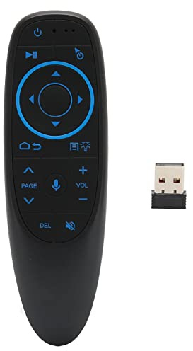 Bluetooth Air Mouse Remote,Sprachfernbedienung,Empfindliche Multifunktions-Luftfernbedienung Für System Tv Protector G10S Pro Bt-Fernbedienungen (G10S Pro Bt)