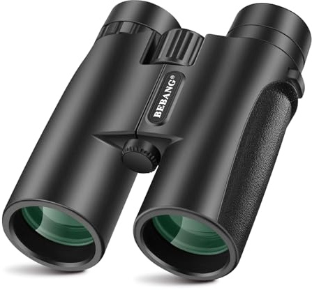 BEBANG Fernglas Erwachsene 10x42 Wasserdicht Ferngläser für Vogelbeobachtung, Jagd, Wandern, Sightseeing, Safari