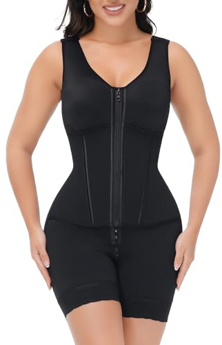 M MYODRESS Fajas Colombianas Shapewear für Damen, Bauchkontrolle, Körperformer, nach Operationen, Kompressionskleidung, Bbl Faja, Stufe 2