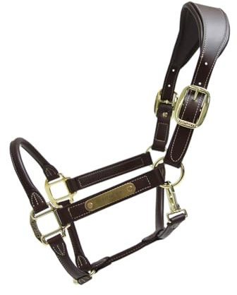 Kentucky Horsewear - Halfter - Anatomisches Leder - Braun - Full