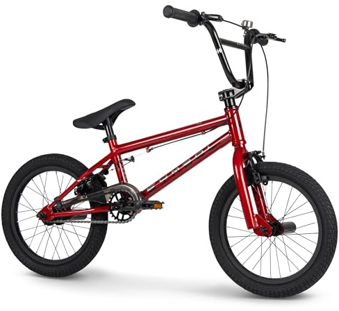 Symbol Freestyle BMX-Fahrrad, 16-Zoll, Candy Rot, 42