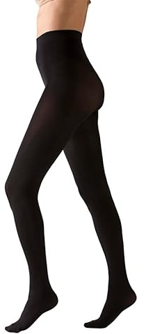 Gi&Gi Damen Strumpfhose, Blickdicht, strumpfhose damen 80 den Total Comfort Strumpfhose winter mit weichem Griff