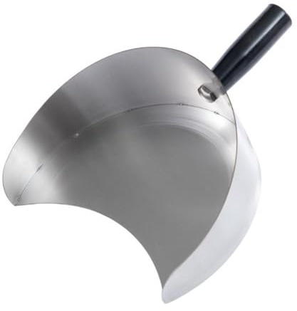 Grillschaufel Rotisserie Fleischfänger Pfannes Aus Edelstahl Fleischauffangpfanne Edelstahl BBQ Schaufel Fleisch Auffangpfanne Für Drehspieß, Schawarma-Grill, Vertikalen Drehspieß - 22,5x17,5x8cm