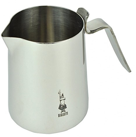 Bialetti 1806 Milchkännchen Edelstahl, Silber