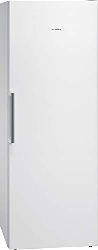 Siemens GS58NAWDV iQ500 Gefrierschrank freistehend, 365 l Nutzinhalt, NoFrost-Technologie, SuperFreezing, bigBox, LED-Beleuchtung, energieeffizient, MultiAirflow-System, weiß