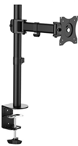 RICOO Monitor Halterung 1 Monitor TS5611 Halter für 13-34 Zoll höhenverstellbar Bildschirmhalterung Arme Monitorhalter Bildschirm Arm Tischhalterung VESA 75 & 100