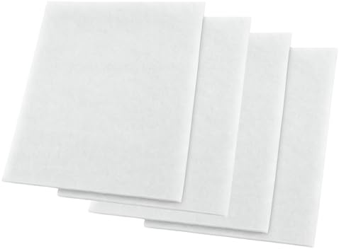 varivendo® Filter 11 mm stark, für Dunstabzugshaube zuschneidbar - Universell einsetzbar - Dunstfilter (4er Set)