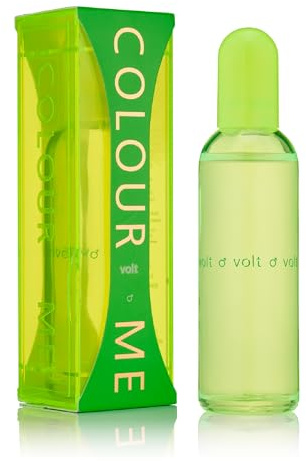Colour Me Volt - EDP Aftershave für Herren - Holzmoschus & Ambroxan 100ml | Eau de Parfum Herren, Holzig-aromatischer Duft, Bergamotte, Pfeffer, Geschenk für Männer, Parfüm für Männer