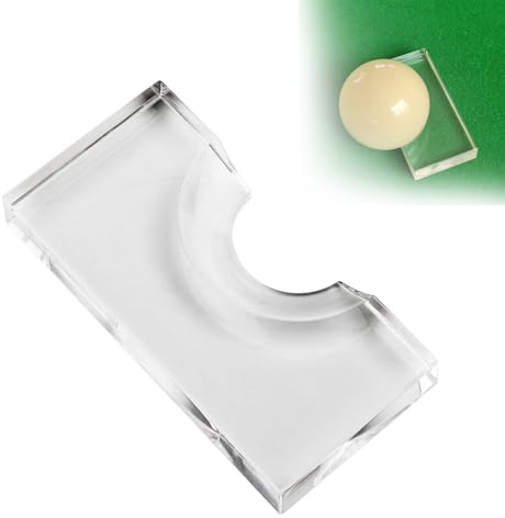 OUKENS Billardkugeln Positionsmarker, Transparente Acryl Positionsmarker Billiard Lokalisierung für Snookerball, Snooker Locator, Billard Positionsmarker Zubehör(57.2MM)