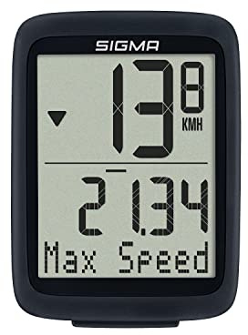 SIGMA BC 10.0 WL | kabelloser Fahrradcomputer mit 10 Funktionen |Bike Computer für höchste Ansprüche | leicht bedienbar mit großen Tasten & Einer übersichtlichen Darstellung