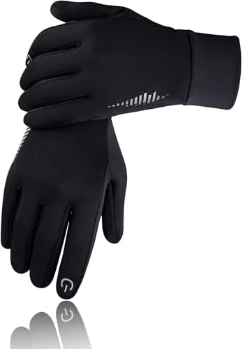 SIMARI Winter Thermo-Handschuhe Herren und Damen Touchscreen fahrradhandschuhe Anti-Rutsch Winddicht für Kaltes Wetter zum Autofahren Radfahren Skifahren Arbeiten Outdoor SMRG102