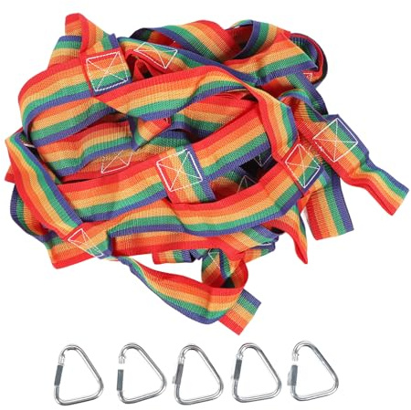 NinGYiYan Kletternetz für Kinder, zum Spielen im Freien, PP-Faserkonstruktion, hohe Tragfähigkeit, 57 x 72 Zoll, Gepäcknetzleiter, langlebiges Seildesign, sichere Kletterausrüstung