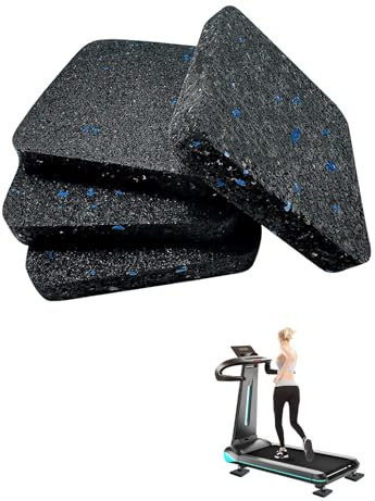 4 Stück Antivibrationsmatte, Schallschutzmatte, Premium Waschmaschinenauflage, Bodenschutzmatte Gummimatte, für Trockner Möbel und Schränke Trockner etc (9 * 9 * 2 CM)