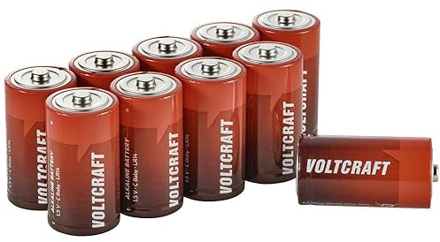 VOLTCRAFT Industrial LR14 Baby (C)-Batterie Alkali-Mangan 8000 mAh 1.5 V 10 St.