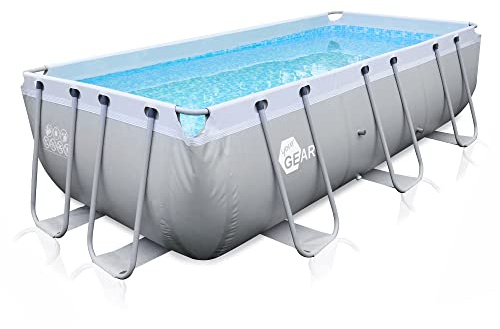 your GEAR Steel Frame Pool - div. Modelle/Größen - rund rechteckig oder quadratisch, 70-122 cm hoch Stahlrahmenpool Gartenpool Aufstellpool Schwimmbecken 300x200 300x300 400x200 Ø 366cm Ø 457cm