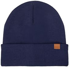 Occulto Jungen & Mädchen Winter Mütze (Model: Levi), Kinder Beanie Navy