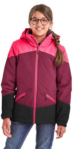 killtec Mädchen Outdoorjacke/Funktionsjacke mit Kapuze KOW 195 Grls Jckt