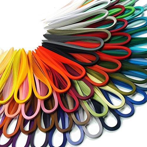 JUYA Papier Quilling Sets von Tant 72 Farben und 72 Packungen, Papierbreite: 3mm