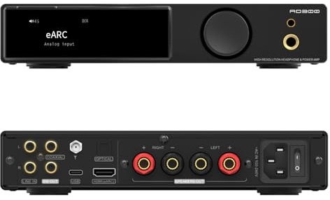 SMSL AO300 PRO DAC-Verstärker | CS43131 USB/Coax/Opt/RCA Eingang MQA-DAC | 165W MA5332MS 2.1-Kanal Stereo-Verstärker | 4.4mm/6.35mm Hi-Fi Kopfhörerverstärker | Klasse-D Digitaler DAC Amp