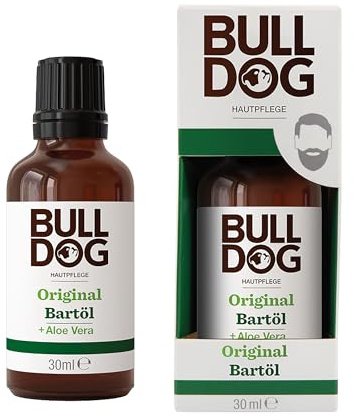BULLDOG - Bartpflege für Männer | Original Bartöl | für einen weichen & gepflegten Bart | 30ml