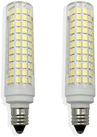 SUOMO 2 Pack 15W E11 E12 E14 LED Lampe ersetzt 100W Glühlampe, warmweiß 1500 Lumen Energiesparlampe für Kühlschrank Tischlampe,E11,Cool White 110V