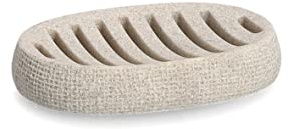 Zeller 18930 Seifenschale Natural, Polyresin, beige