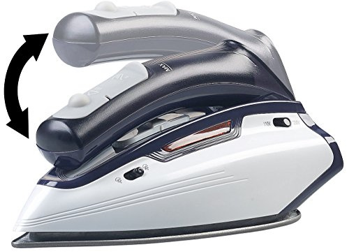 Sichler Haushaltsgeräte Reisedampfbügler: 2in1-Reise-Dampfbügeleisen mit klappbarem Griff, 1.150 W, 110/230 Volt (Reisedampfbügeleisen, Camping Bügeleisen, Mini)