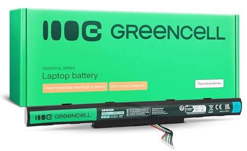 Green Cell Laptop Akku Acer AS16A5K AS16A7K AS16A8K für Acer Aspire E15 E5-575 E5-575G E5-575T E5-575TG E5-553 E5-553G F15 F5-573 F5-573G F5-573G-52M7 F5-573G-574E E17 E5-774 E5-774G E5-575T-58WH