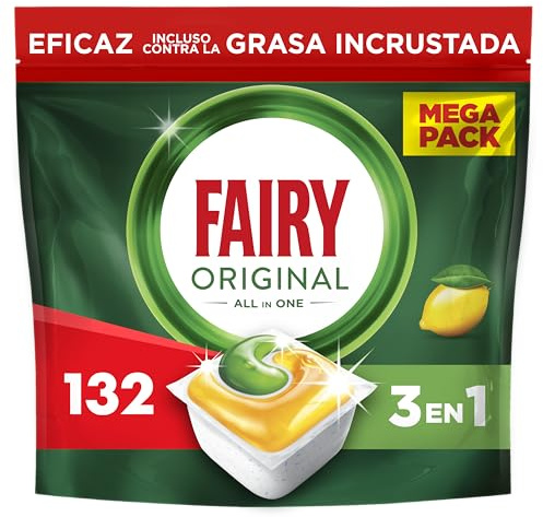Fairy Original Spülmaschinentabs komplett 132ct, Fairy Spülmaschinentabs, Spülmaschinentabs Bulk